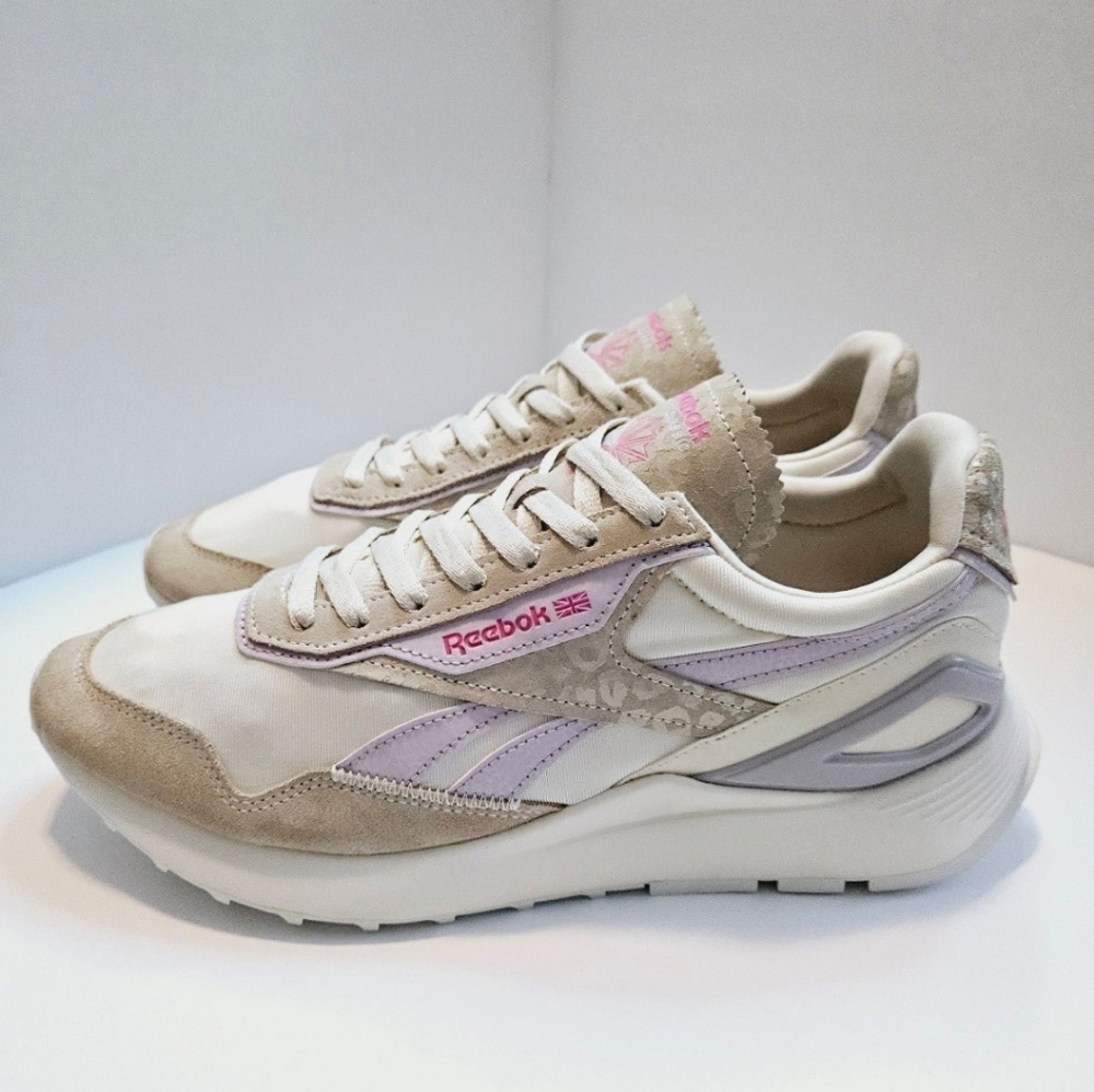 Reebok Classic Legacy AZ Womens Low Alabaster Leopard GZ3635 Shoes Size 11 - Picture 6 of 11